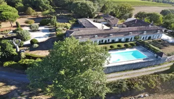 Saint Emilion, France Manor House with Guest House, 2 pools, Price €1,695,000,  11 Hectares